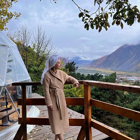 Elia Glamping Hotel Kazbegi Kültér fotó
