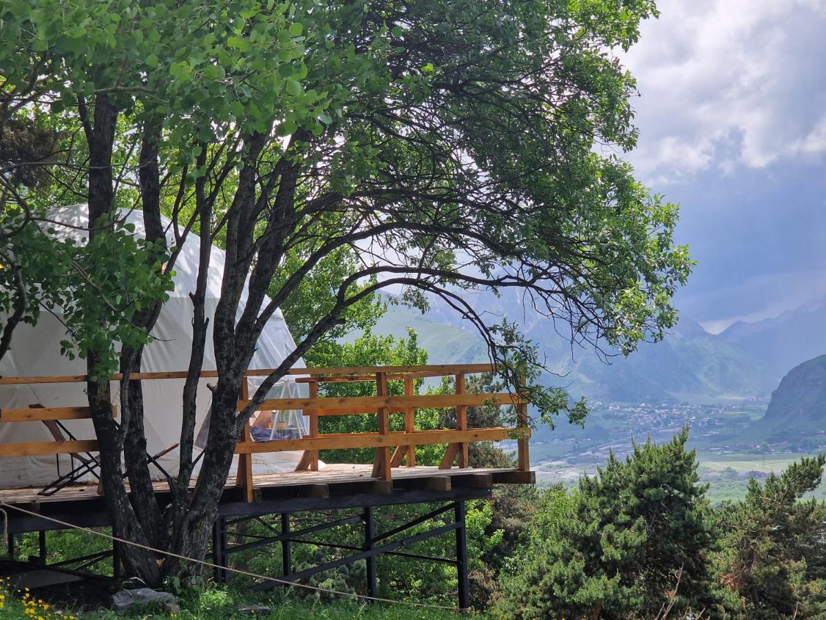 Elia Glamping Hotel Kazbegi Kültér fotó