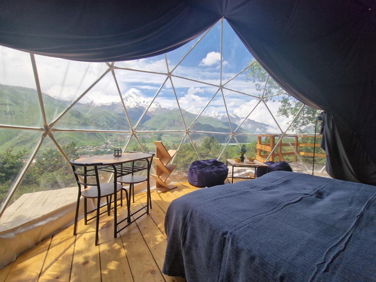 Elia Glamping Hotel Kazbegi Kültér fotó
