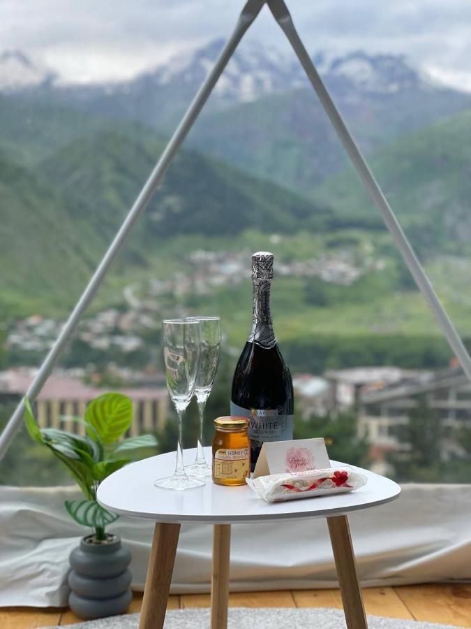 Elia Glamping Hotel Kazbegi Kültér fotó