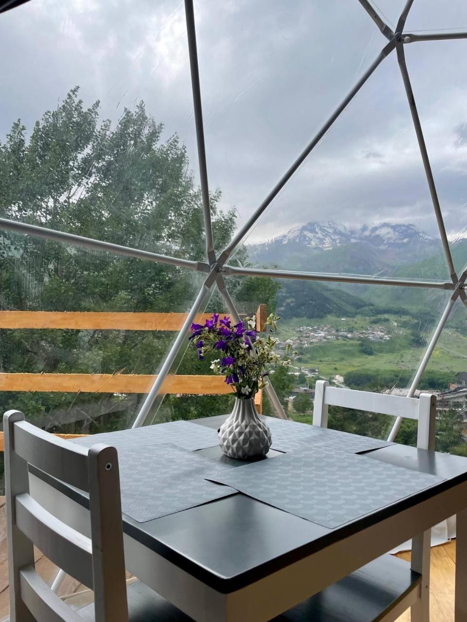 Elia Glamping Hotel Kazbegi Kültér fotó