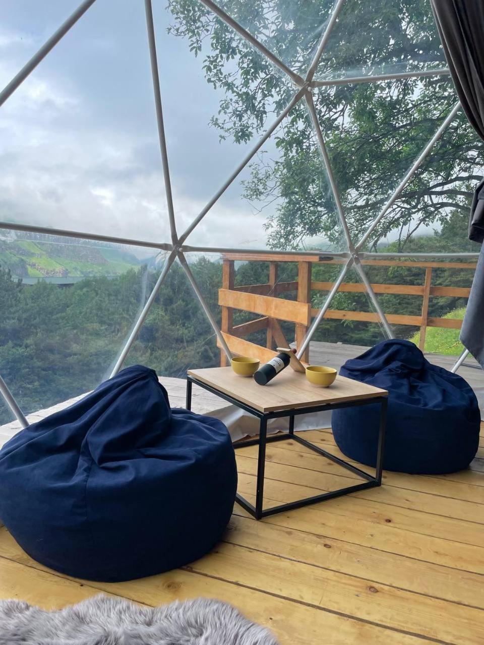 Elia Glamping Hotel Kazbegi Kültér fotó