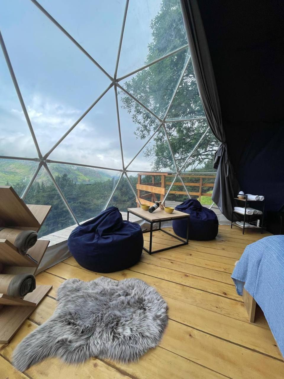 Elia Glamping Hotel Kazbegi Kültér fotó