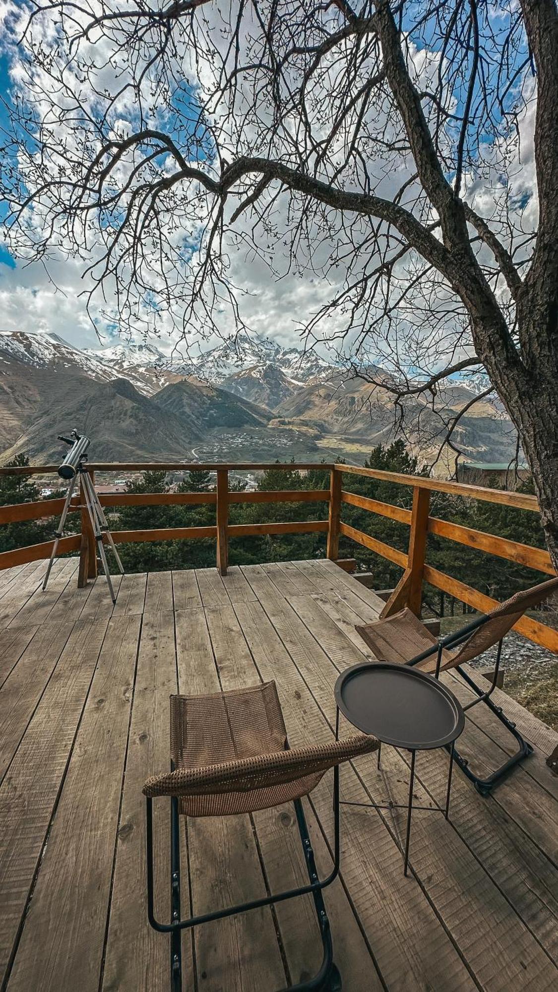 Elia Glamping Hotel Kazbegi Kültér fotó