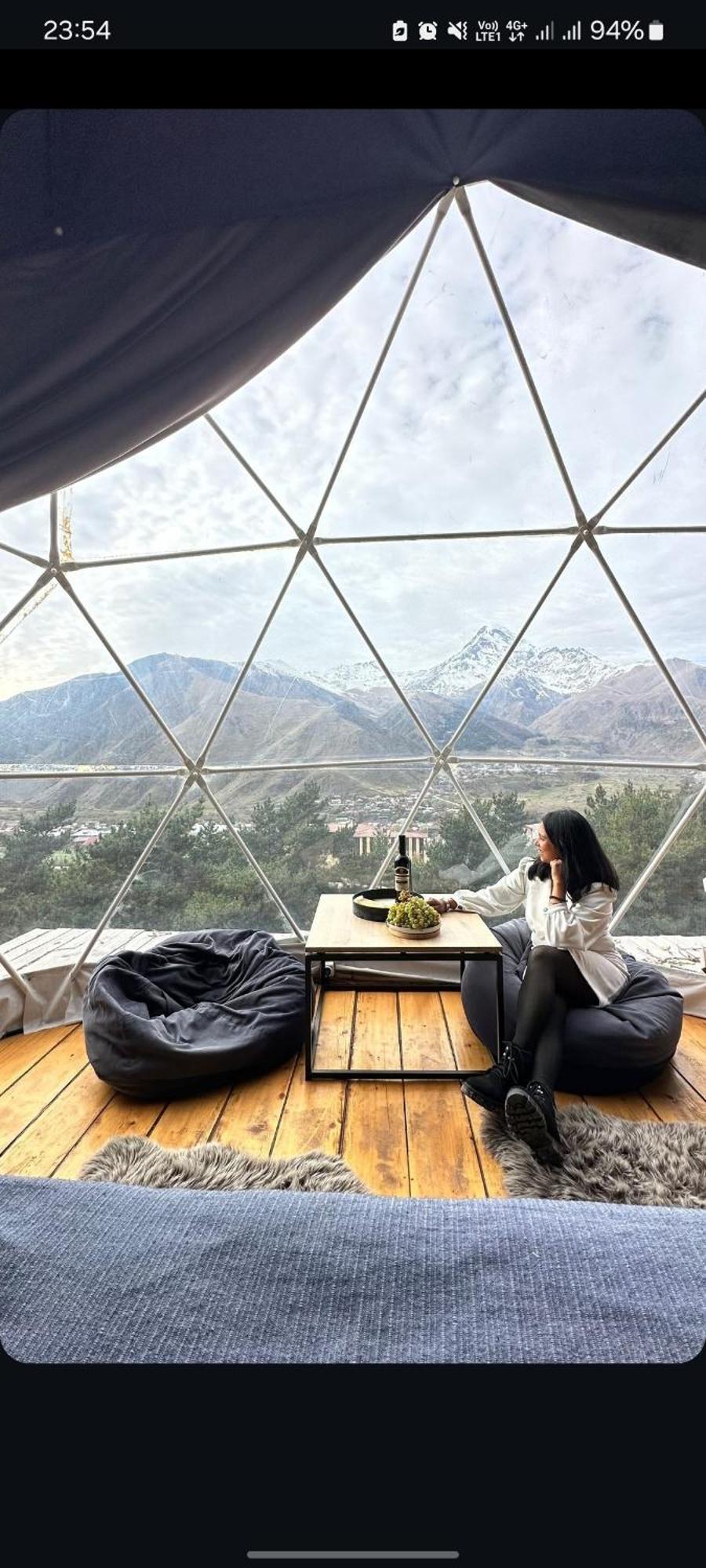 Elia Glamping Hotel Kazbegi Kültér fotó