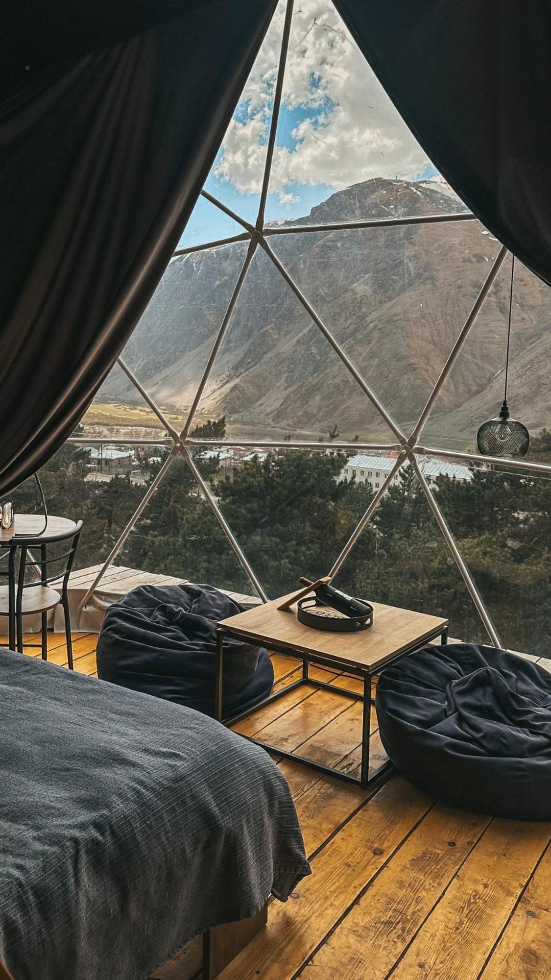Elia Glamping Hotel Kazbegi Kültér fotó