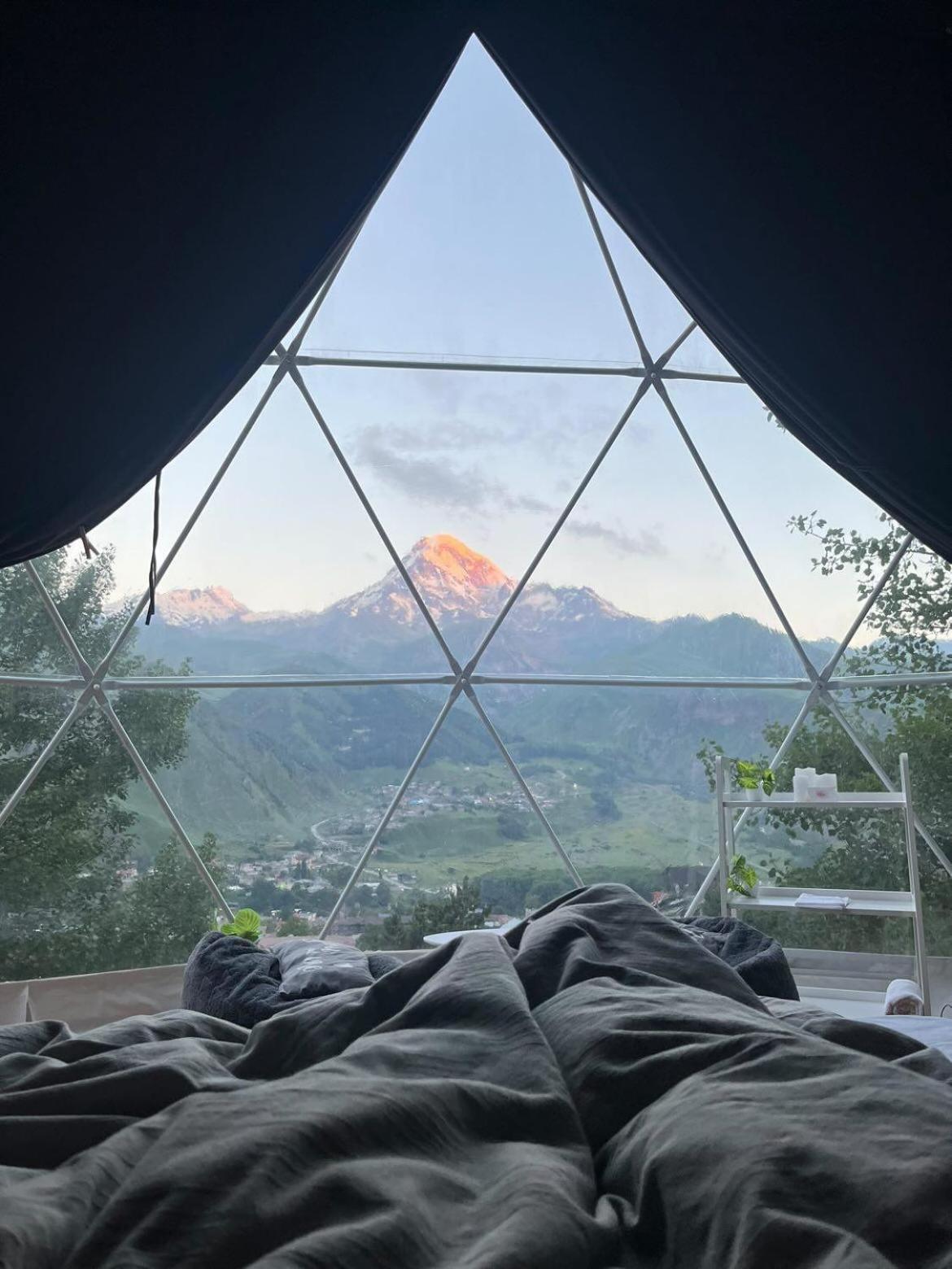 Elia Glamping Hotel Kazbegi Kültér fotó