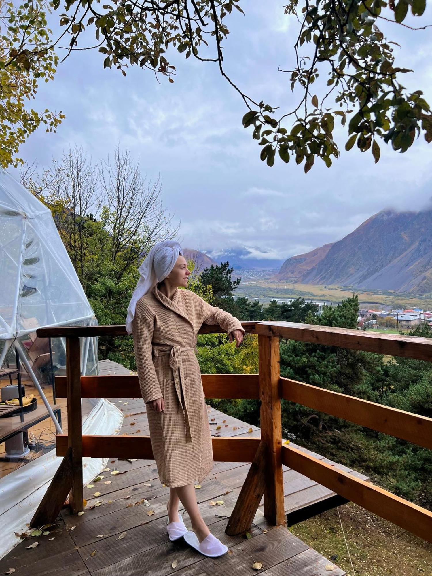 Elia Glamping Hotel Kazbegi Kültér fotó