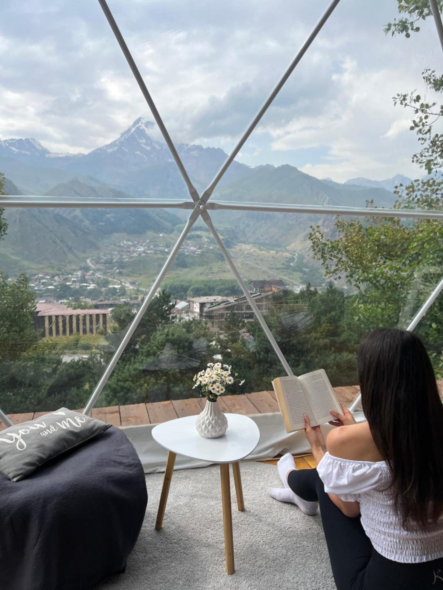 Elia Glamping Hotel Kazbegi Kültér fotó